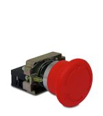 BOTAO DE EMERGENCIA METALICO COM TRAVA - MODELO: XB2-BS542 - 1NF