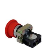 BOTAO DE EMERGENCIA METALICO COM TRAVA - MODELO: XB2-BS542 - 1NF