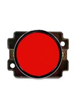 BOTAO DE IMPULSO METALICO AMPB6R OU XB2-BA42 - VERMELHO 1NF