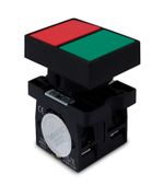 BOTAO DUPLO SEM ILUMINACAO QUADRADO XB2-EL8325 1NA+1NF