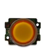 BOTAO DE IMPULSO ILUMINADO METALICO BW3561 24VCC/VCA AMARELO 1NA