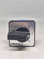 CHAVE SELETORA ROTATIVA UNIPOLAR LW28-20-5 20A 5 POSICOES (1-2-3-4-5)