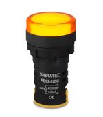 SINALEIRO LED AD22- 22MM 220/110V AMARELO