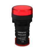 SINALEIRO LED AD22- 22MM 220/110V VERMELHO