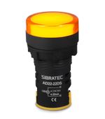 SINALEIRO LED AD22- 22MM 24V AMARELO