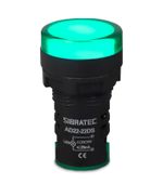 SINALEIRO LED AD22- 22MM 24V VERDE