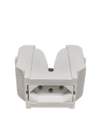 KIT SUPORTE GENERICO TWDIN + MODULO DE TOMADA BRANCA 2P +T DE 10A