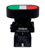 BOTAO DUPLO SEM ILUMINACAO ARREDONDADO XB2-EB8325 1NA+1NF - SEM RESSALTO