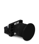 BOTAO COGUMELO PRETO - PLASTICO SEM TRAVA - MODELO: XB2-EC21 - 1NA