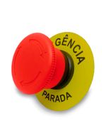 PLACA DE IDENTIFICACAO EMERGENCIA 22,0MM - PART B