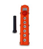 BOTOEIRA INDUSTRIAL  COB63H  DE 6 BOTOES + EMERGENCIA - GIRA PARA SOLTAR
