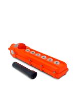 BOTOEIRA INDUSTRIAL  COB63H  DE 6 BOTOES + EMERGENCIA - GIRA PARA SOLTAR