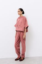 Blusa Relevos Cupro Blush