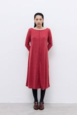Vestido Satochi Malha Wool Guava