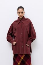 Camisa Circa Alfaiataria Touch Merlot