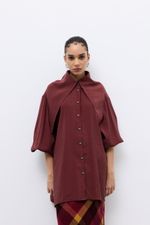 Camisa Circa Alfaiataria Touch Merlot