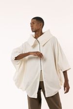 Jaqueta Anjo Tricoline Off White