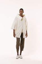 Jaqueta Anjo Tricoline Off White