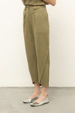 Calça Utility Malha Dupla Castanho