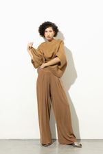 Pantalona Malha Premium  Ocre