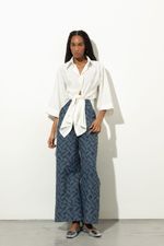 Camisa Kimono Alfaiataria Fresh Off White