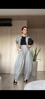 Regata Drapê Malha Premium Preto