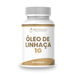 Cápsulas Oleo de Linhaça 1g 60 Cápsulas