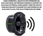 Super Tweeter Bomber Stb350 100w Rms Profissional 8 Ohms
