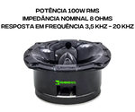 Super Tweeter Bomber Stb350 100w Rms Profissional 8 Ohms