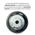 Subwoofer Slim 10 Polegadas 400W RMS 4 Ohms
