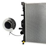 Radiador Notus Volvo V60 V70 S60 S80 2007 2008 2009 2010