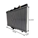 Radiador Notus Pajero Io 90 93 96 99 2001 2004 2007 2008