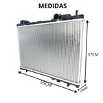 Radiador Notus Fiat Brava 1.6 1.8 2000 2001 2002 2003
