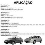 Radiador Notus Fiat Brava 1.6 1.8 2000 2001 2002 2003