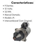 Motor Partida Modelo Bosch Jf Deitado Mb 710 1317 1013 12v