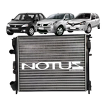 Radiador Notus Renault Logan Sandero 2006 2008 2010 2012