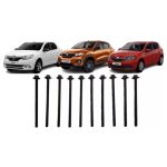 Jg Parafuso Cabeçote Renault Sandero Logan Kwid 1.0 3cil 12v