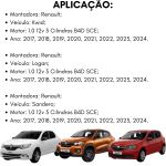 Jg Parafuso Cabeçote Renault Sandero Logan Kwid 1.0 3cil 12v