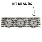 Kit Pistão Anéis Fiat Argo Mobi Uno Flex 1.0 Firefly 6v Std
