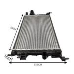Radiador Notus Corsa Montana 2003 2005 2007 2010 93225774