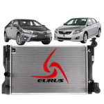 Radiador Eurus Corolla 2009 2011 2013 2015 2017 2018