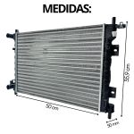 Radiador Eurus Fiesta Ka Courier 1.0 1.6 1999 2001 2003