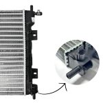 Radiador Eurus Fiesta Ka Courier 1.0 1.6 1999 2001 2003