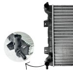 Radiador Eurus Fiesta Ka Courier 1.0 1.6 1999 2001 2003