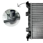 Radiador Eurus Fiesta Ka Courier 1.0 1.6 1999 2001 2003
