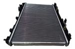 Radiador Eurus Honda Civic 1.7 2001 2002 2003 2004 2005