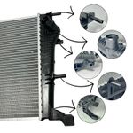 Radiador Eurus Renault Fluence 2.0 2011 2013 2015 2017 Automatico