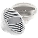 Par Alto Falante Marinizado Com Rgb Hertz 8 Polegadas 4 Ohms