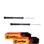 Par Amortecedor Traseiro Cofap Fiesta Sedan Hatch 2003 2014