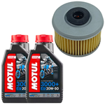 Kit Troca Óleo 2l Motul3000 20w50+ Filtro Honda Cb300 Xre300